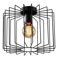 DECKENLEUCHTE Marez 27/27/22.5 cm - Schwarz, Metall (27/27/22.5cm) - Nettlife