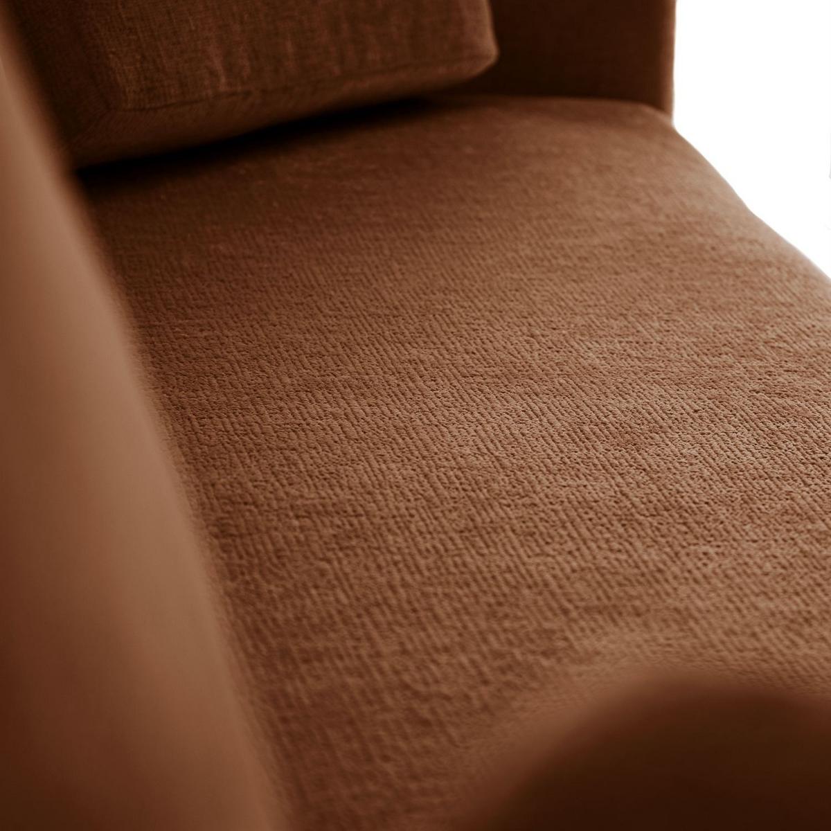 SOFA NUBO mit Schlaffunktion und Bettkasten Harmony 52 - Orange, Textil (205/91/86cm) - Lookway