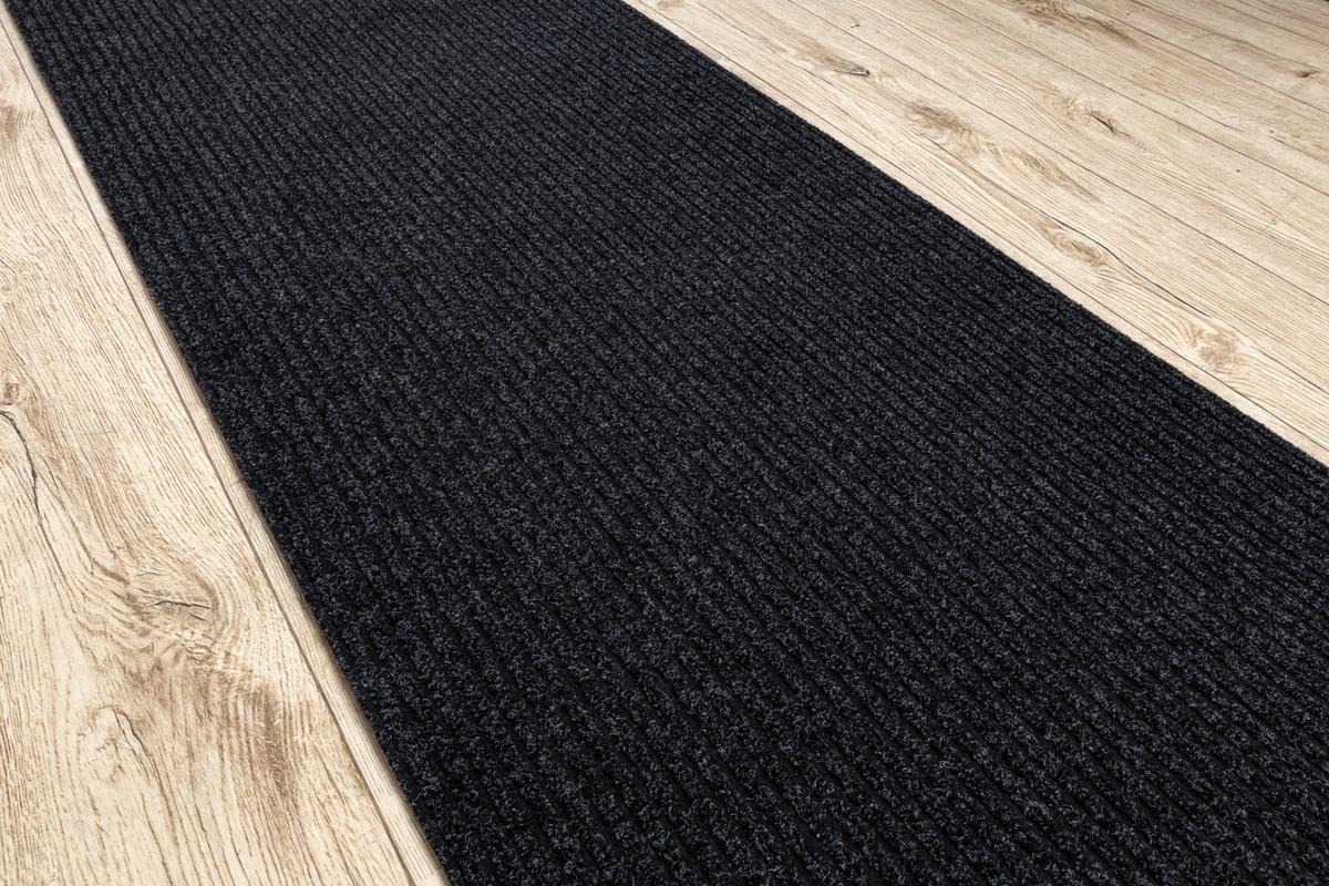TÜRMATTE rutschfest 100/290 cm - Anthrazit, Textil (100/290cm) - rugsX