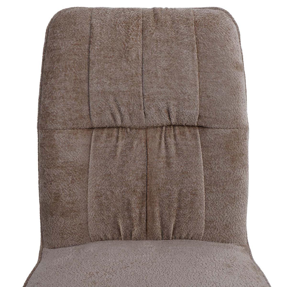 ESSZIMMERSTUHL Braun - Hellbraun/Braun, Textil (47/95/50cm) - MCW