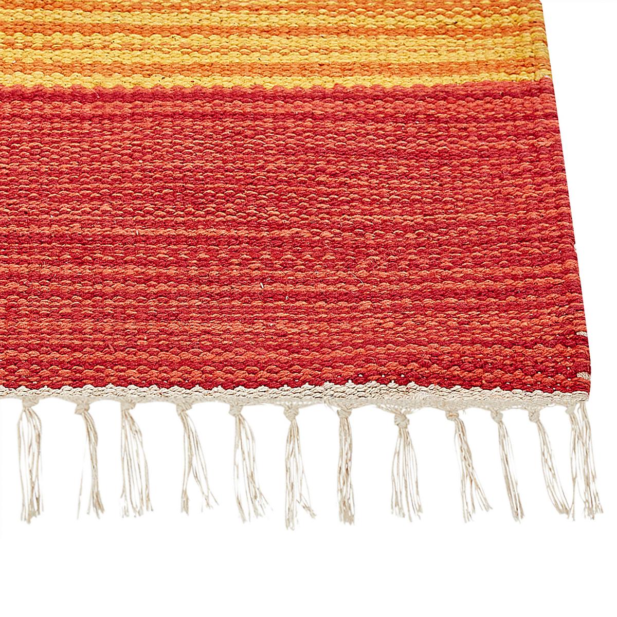 KELIM-TEPPICH Kamaris 200/140 cm - Multicolor, Textil (140/200cm) - Beliani