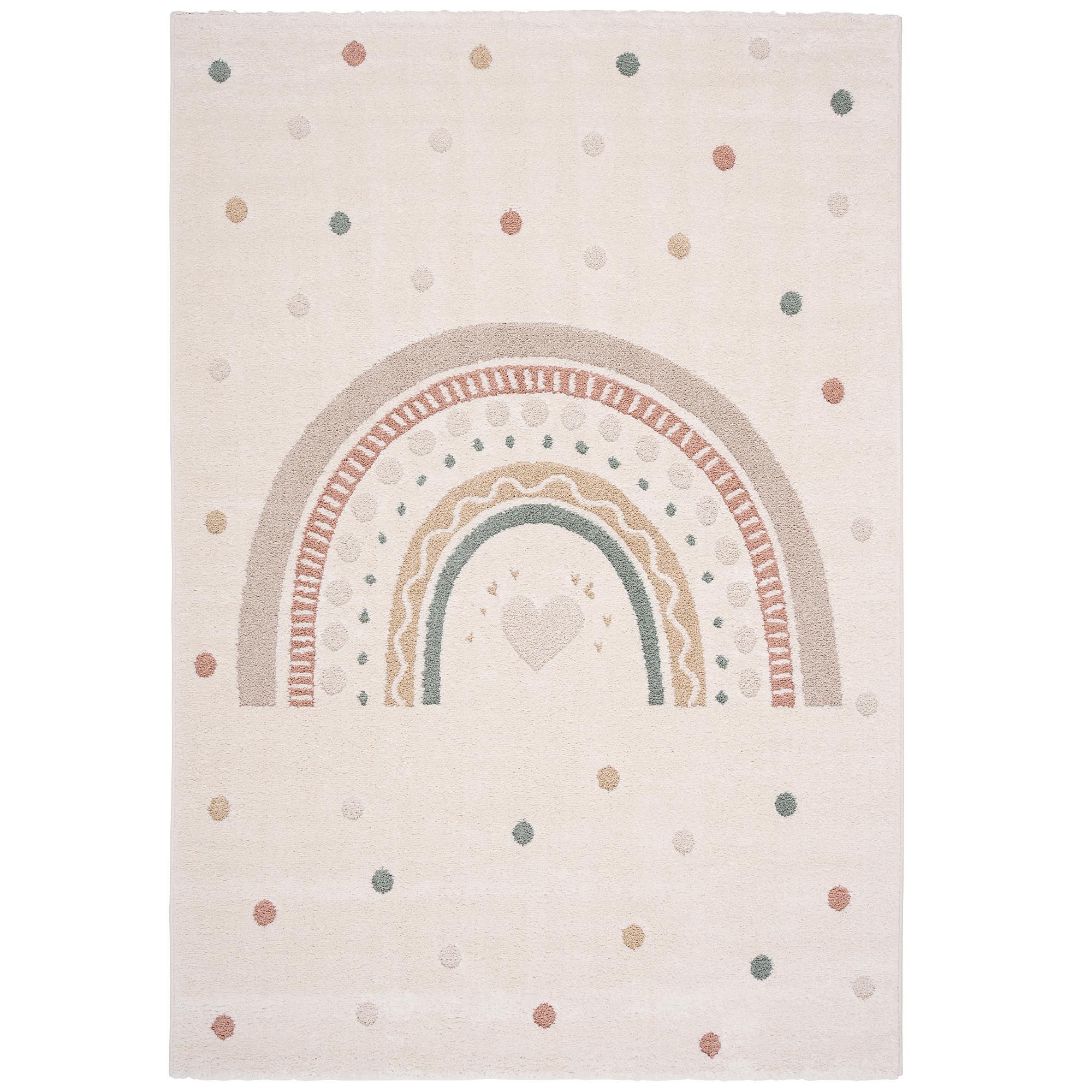 KINDER TEPPICH HAPPY KIDS - Weiß, Textil (200/290cm) - Pergamon