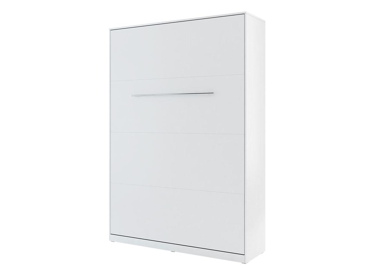 SCHRANKBETT Concept Pro I Vertical - Weiß, Holzwerkstoff (90/200cm) - MIRJAN24