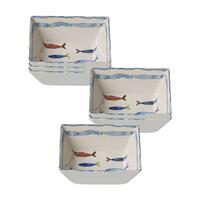 BEILAGENSCHALEN Maro bunt 13 x 13 cm 6er Set - Multicolor, Keramik (13/13/5cm) - Ritzenhoff Breker