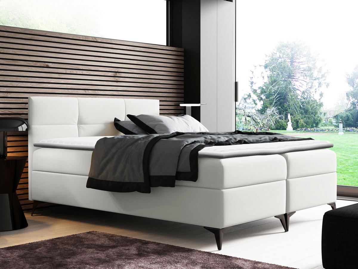 BOXBETT Figaro - H3 - Weiß, Holz (160/200cm) - MIRJAN24