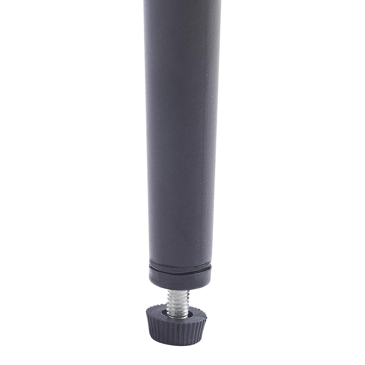 COUCHTISCH Ulökantaa 80/40 cm - Braun, Glas/Metall (40/40/80cm) - [en.casa]