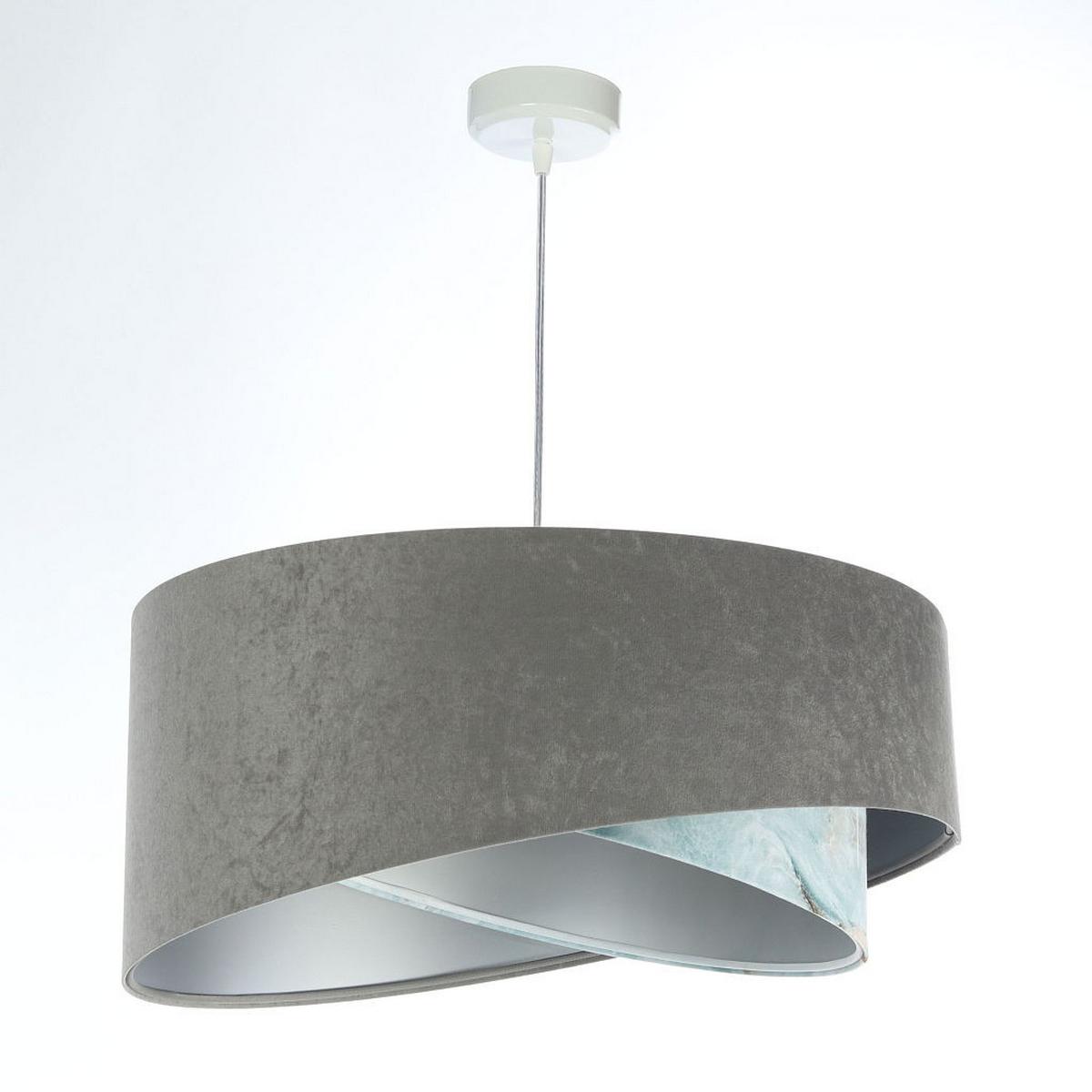 HÄNGELEUCHTE Blau 50/23 cm - Blau, Kunststoff (50/1.3/23cm) - ONZENO