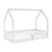 HAUSBETT Pola - Weiß, Holz (80/160cm) - MIRJAN24