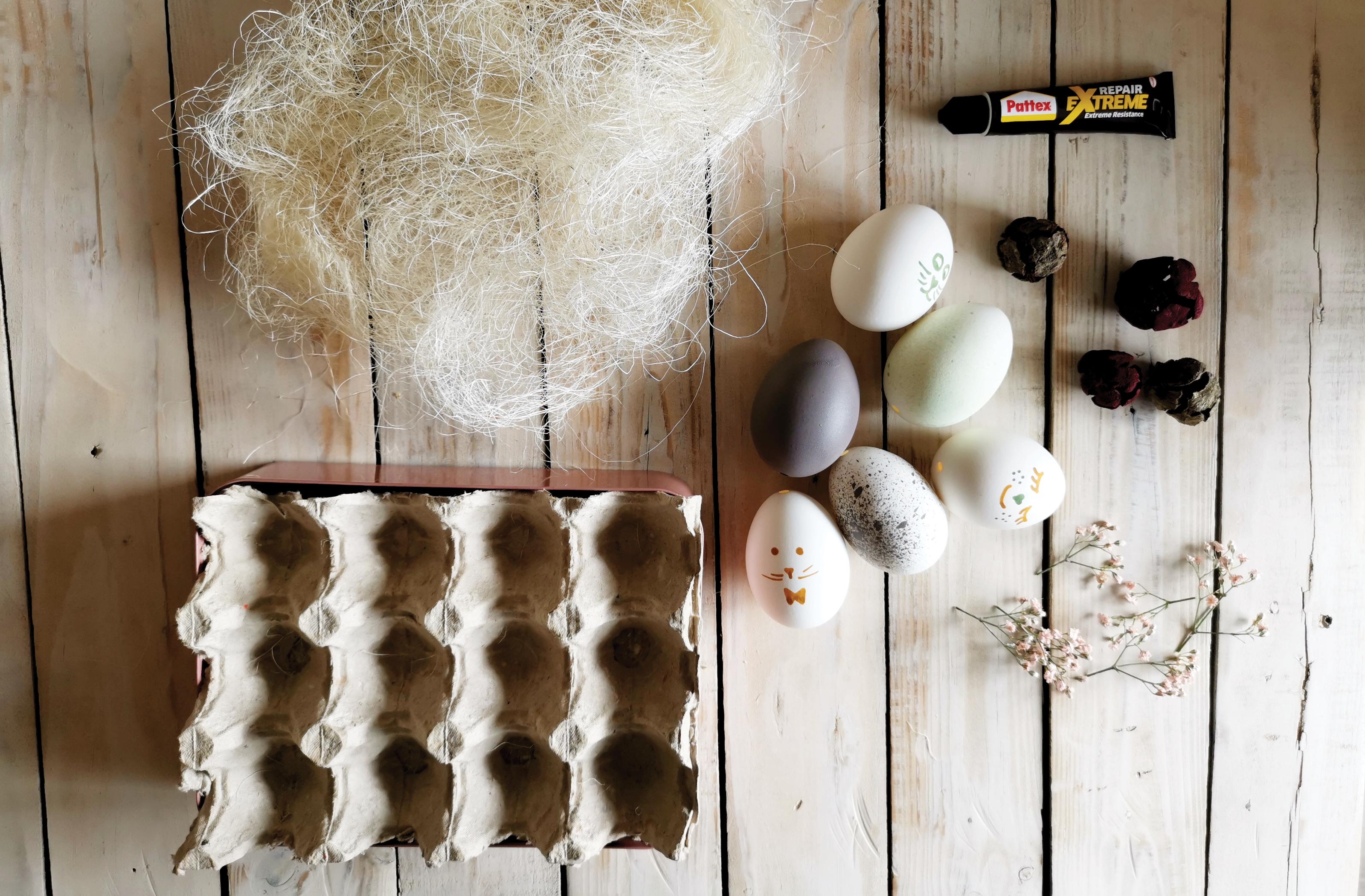 Co będziemy potrzebować, aby stworzyć dekorację wielkanocną?