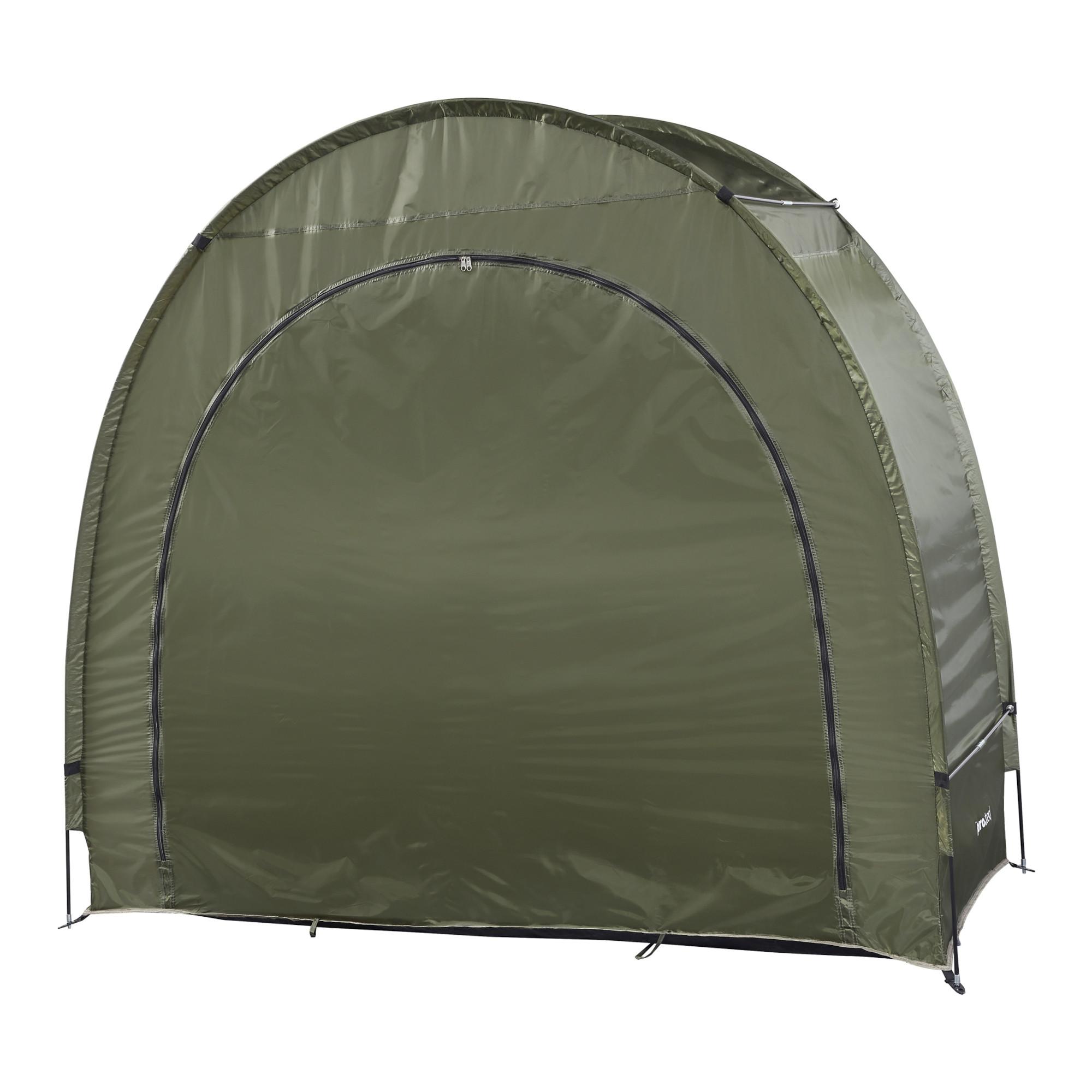 FAHRRADZELT Bergendal - Grün, Textil (198/160/84cm) - pro.tec