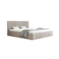 POLSTERBETT Detroit Ohne Matratze - Braun, Holzwerkstoff/Textil (180/200cm) - Fun Möbel