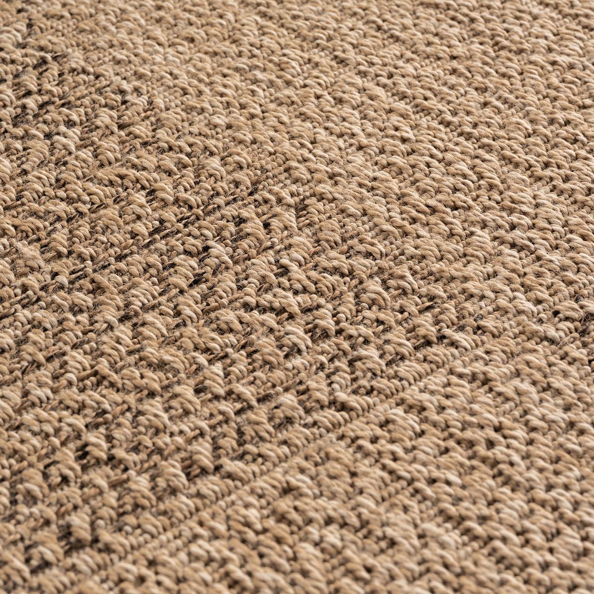 TEPPICH Outdoor ARLBERG in Beige, in Jute-Optik, aus Polypropylen, 80 x 250 cm - Beige, Textil (250/80cm) - KADIMA DESIGN