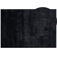 SHAGGY-KUNSTFELLTEPPICH Mirpur 230/160 cm - Grau, Kunststoff (160/230cm) - Beliani