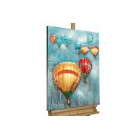 METALLBILD Blau 60/80 cm - Blau, Metall (4/80cm) - KUNSTLOFT