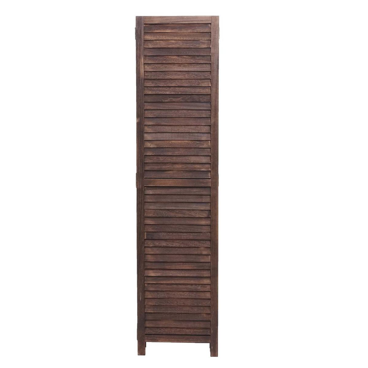 PARAVENT Braun - Braun, Holz (205/170/2cm) - MCW