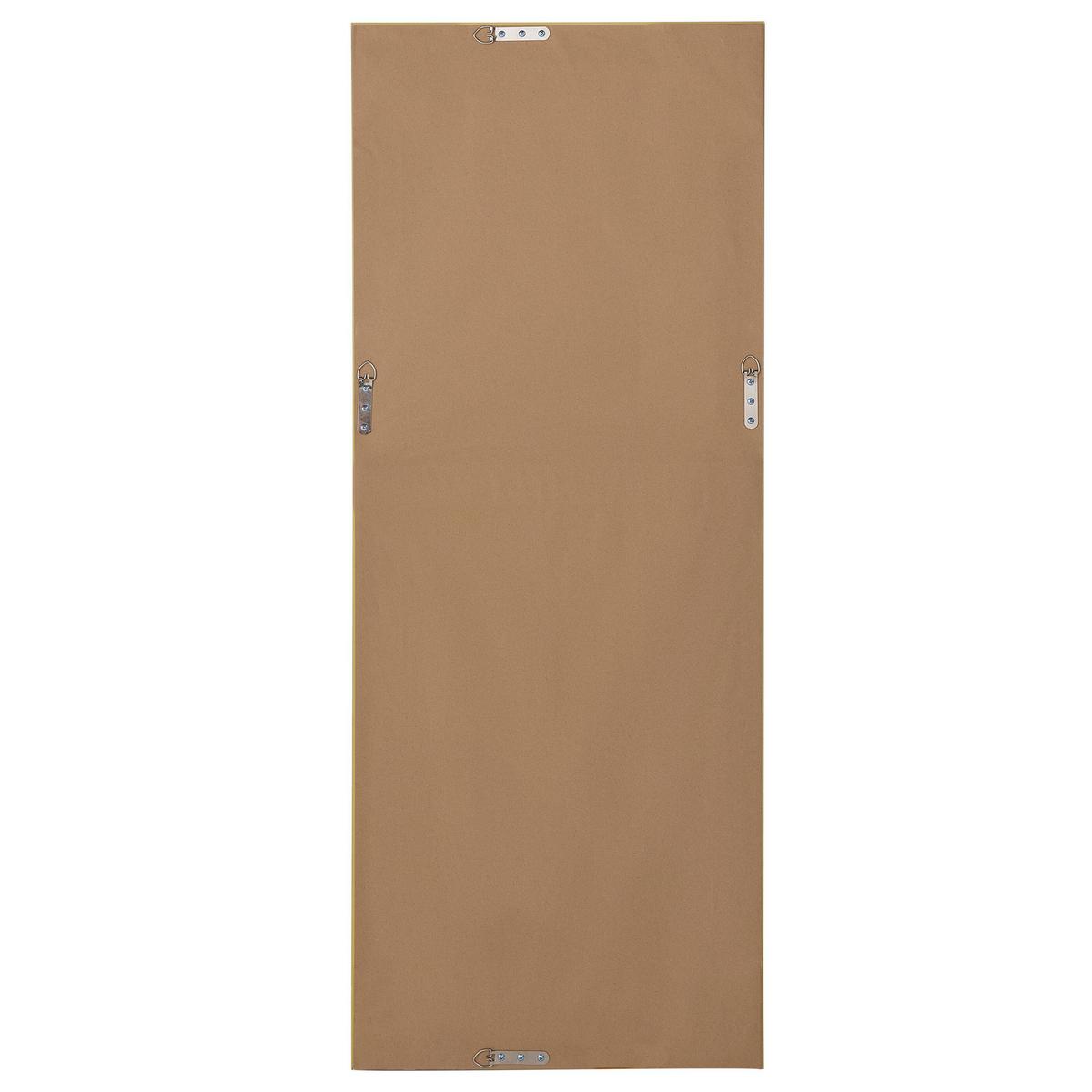 WANDSPIEGEL silber rechteckig 50/130 cm Bubry - Silberfarben, Kunststoff (50/130/3cm) - Beliani