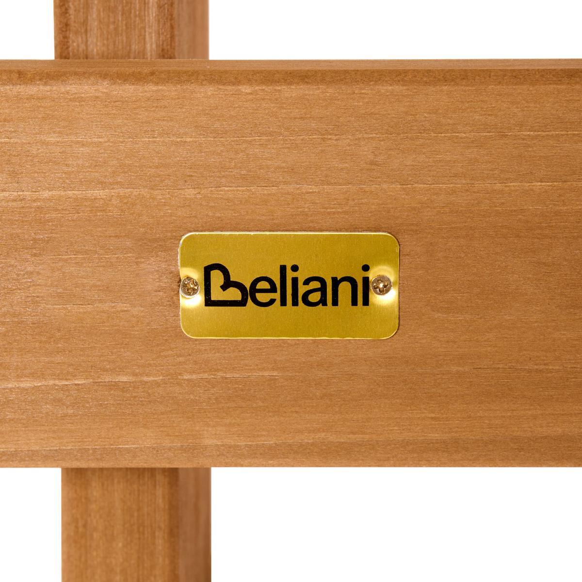 PICKNICKTISCH mit Bänken Tannenholz Hellbraun Caparcotta - Hellbraun, Holz - Beliani