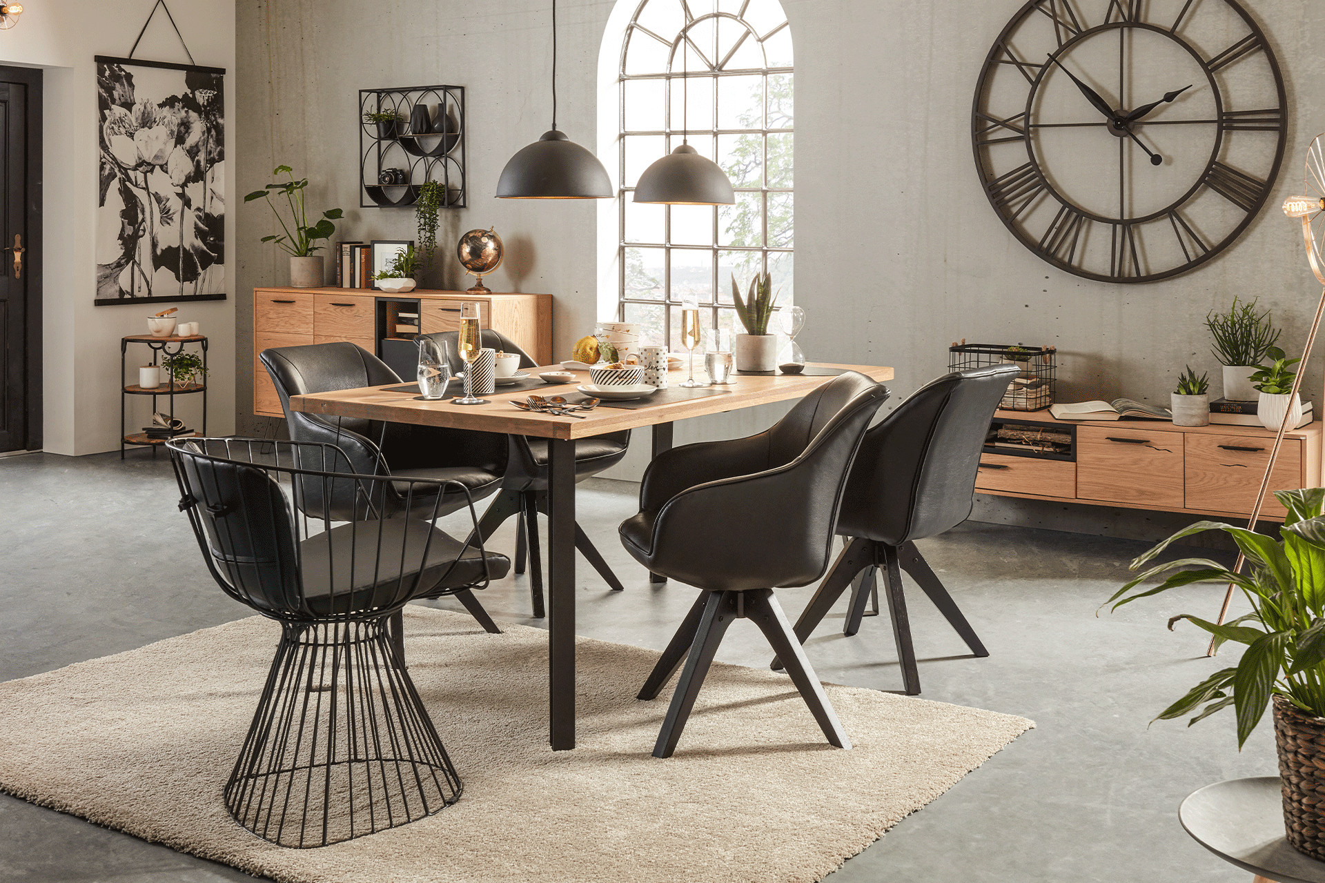 Industrial Leben: Wohnen im urbanen Industrie-Stil