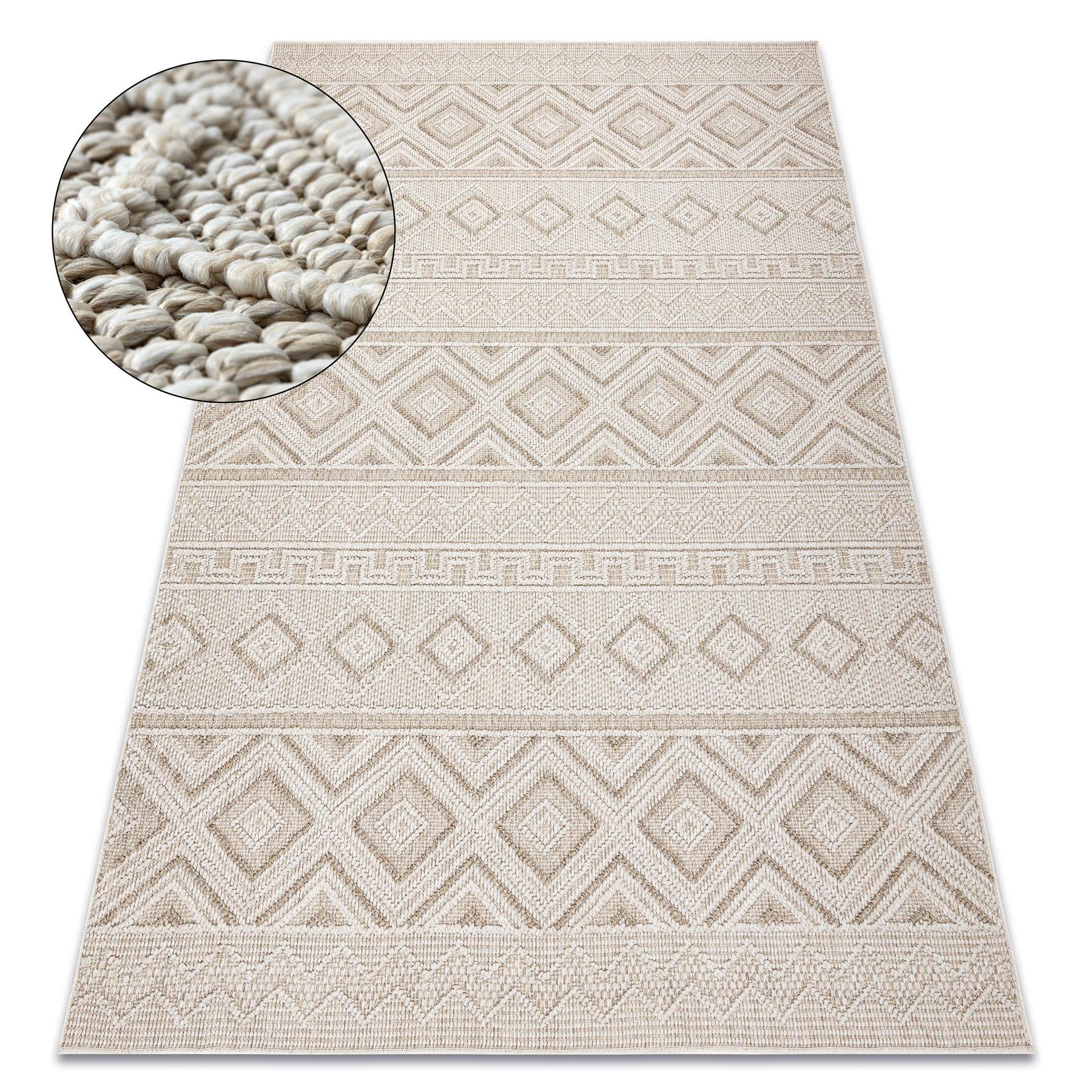 TEPPICH Origi 120/170 cm - Beige, Textil (120/170cm) - rugsX