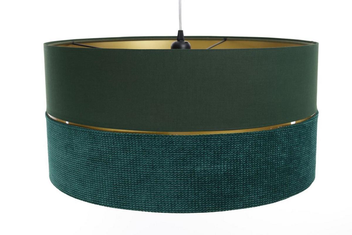 HÄNGELEUCHTE Grün 40/20 cm - Goldfarben/Grün, Kunststoff (40/0.6/20cm) - ONZENO