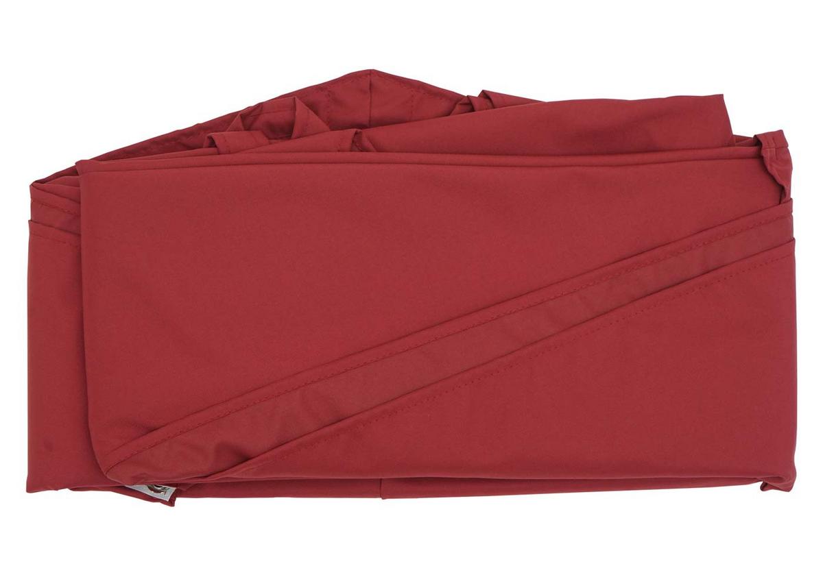 SONNENSCHIRMBEZUG Bordeaux - Bordeaux, Textil (350/350cm) - MCW