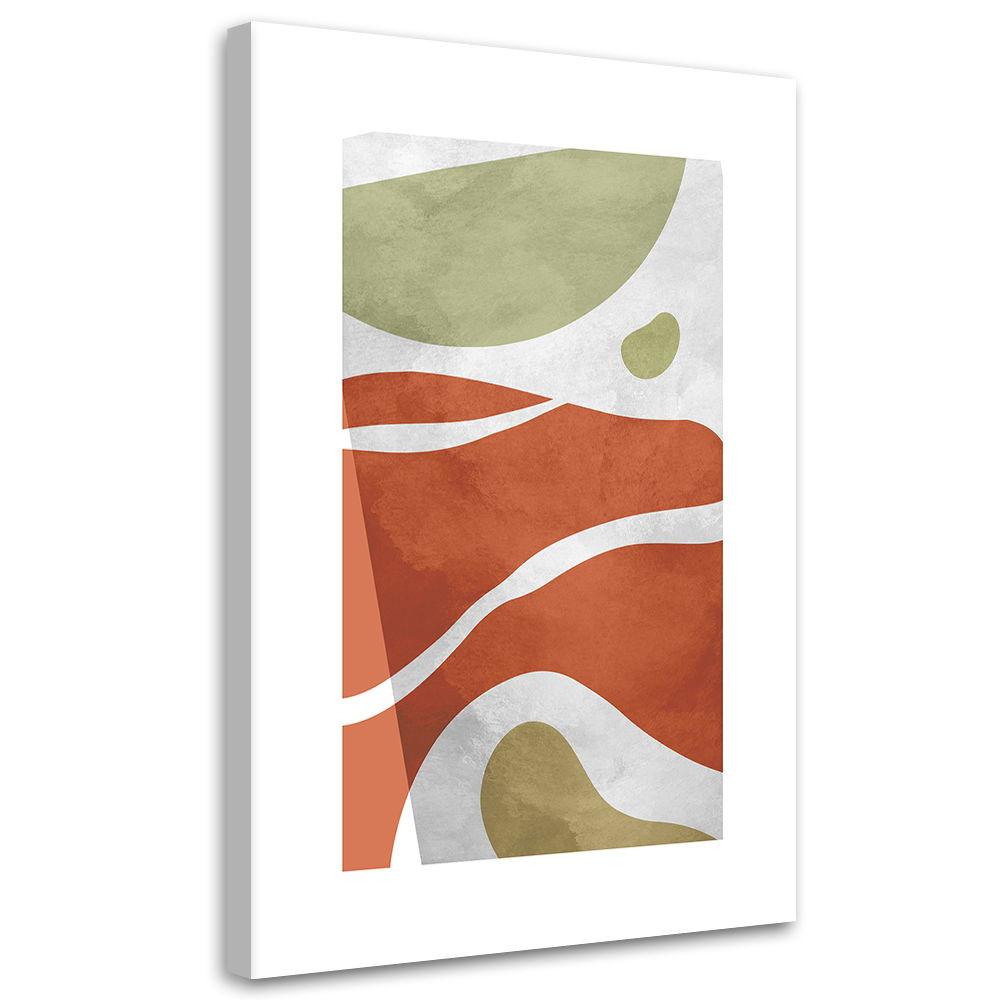 KUNSTDRUCK Grün 80/120 cm - Grün, Textil (80/120cm) - KUNSTLOFT