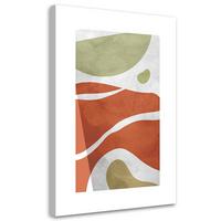 KUNSTDRUCK Grün 80/120 cm - Grün, Textil (80/120cm) - KUNSTLOFT