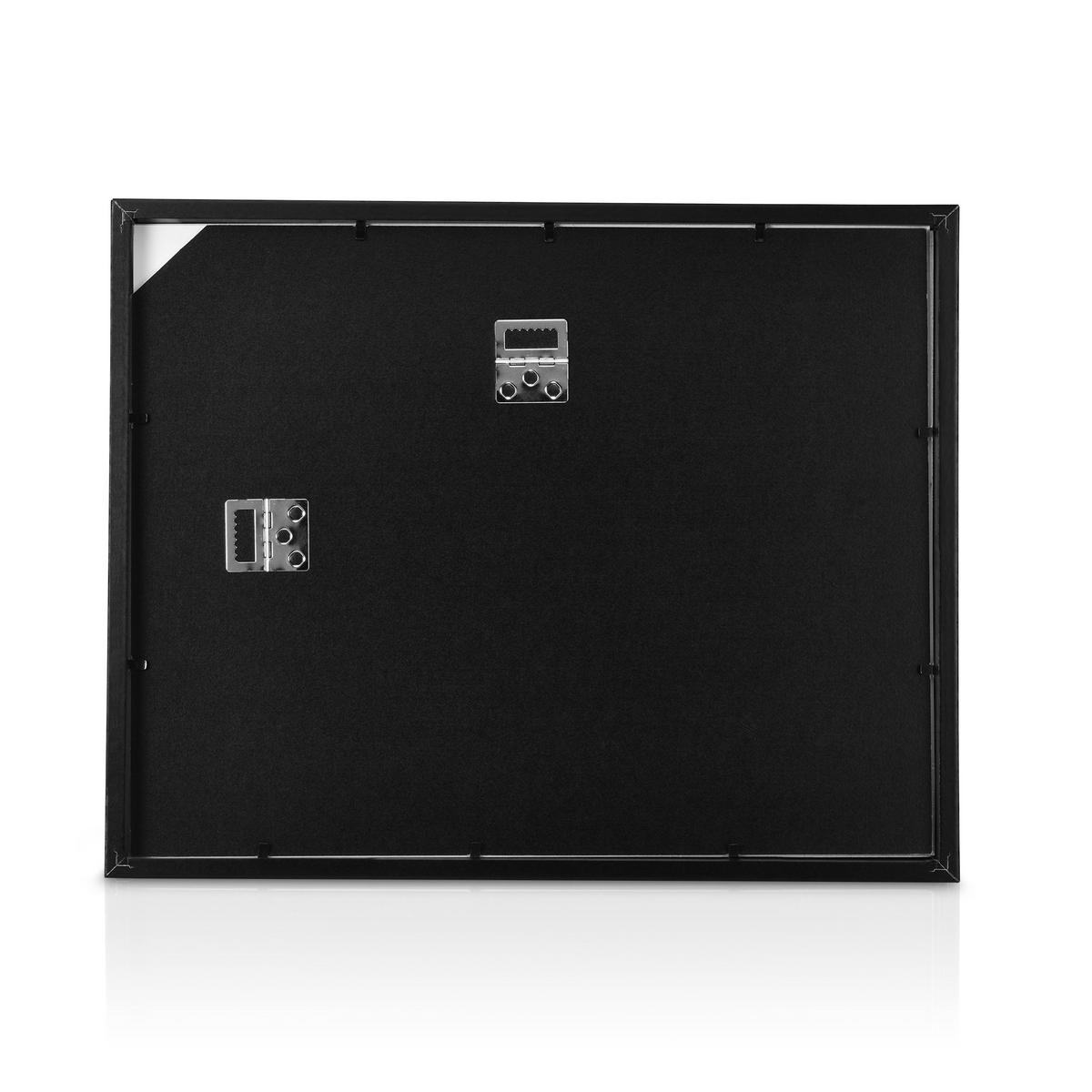 BILDERRAHMEN Galeria 13x18cm Schwarz - Schwarz, Holzwerkstoff (30/2cm) - BoMoe