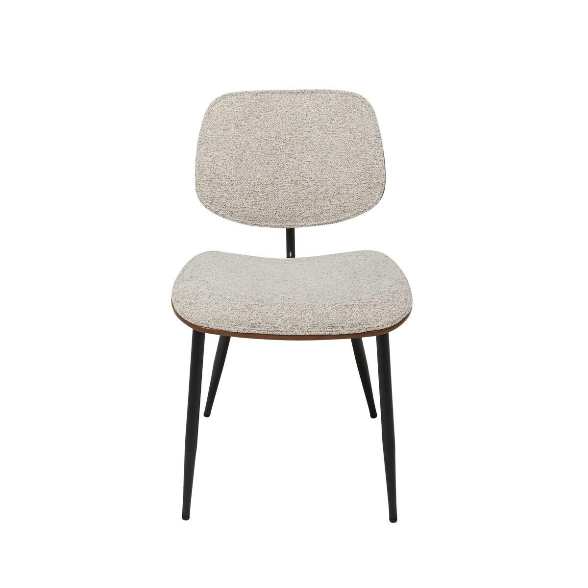 ESSZIMMERSTÜHLE STOFF BEIGE 2er set 45/76,5/45 cm - Beige, Textil (45/76.5/46cm) - Signature