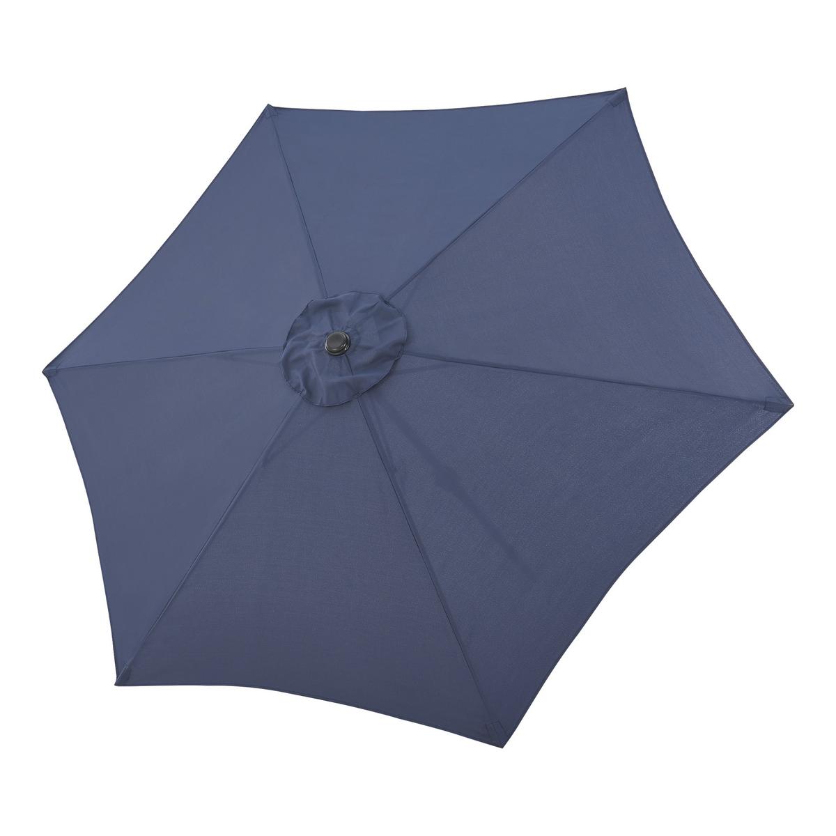 SONNENSCHIRM Altino - Dunkelblau, Textil/Metall (270/270cm) - casa.pro