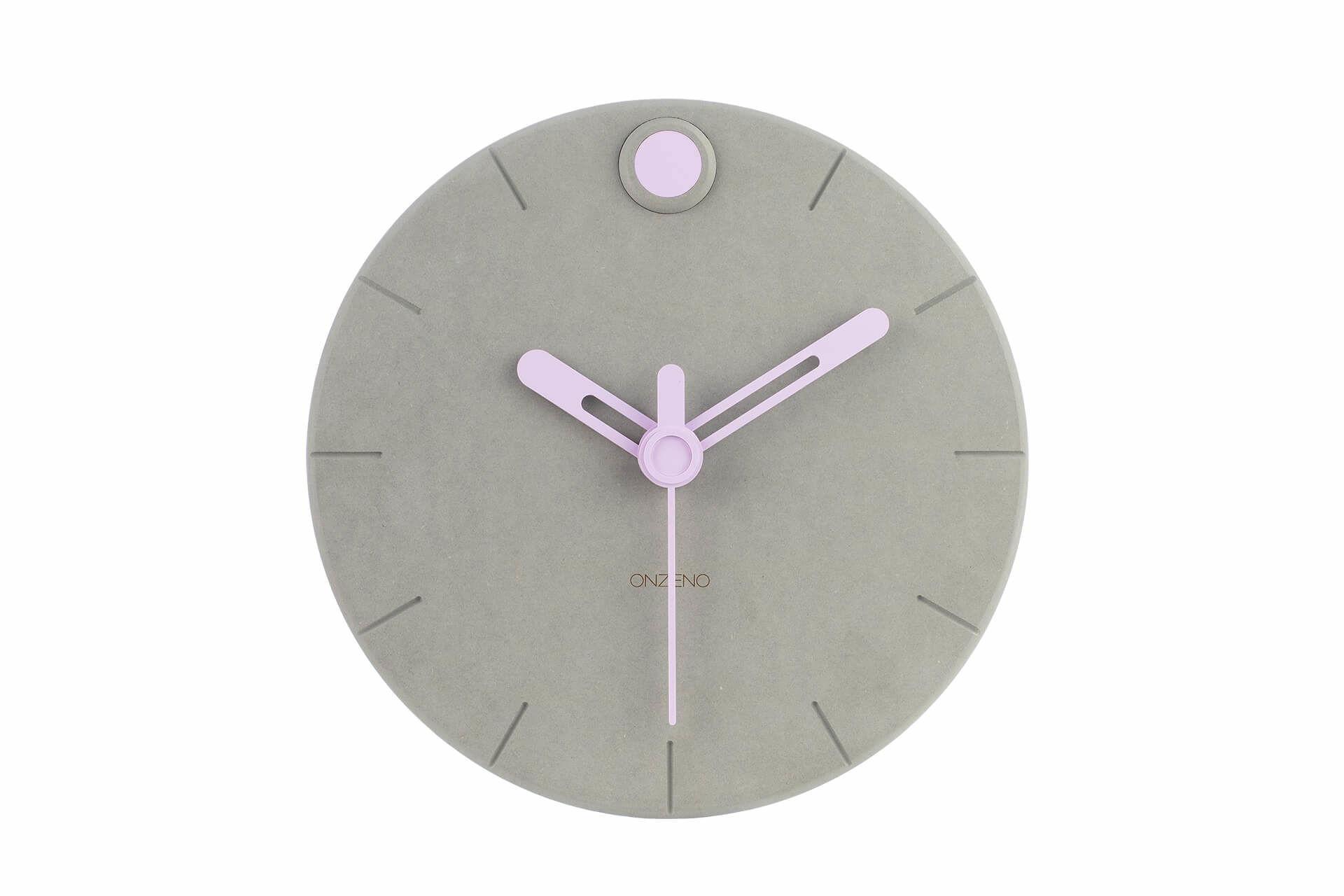 WANDUHR Design Grau 29/29 cm - Grau, Holzwerkstoff (29/29/1cm) - ONZENO