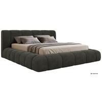 POLSTERBETT NUBEA CLASSIC 160/200 - Dunkelgrau Velvet - ohne Matratze - Dunkelgrau, Textil (160/200cm) - MKS