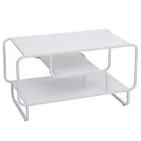 COUCHTISCH rechteck Weiß - Weiß, Metall (40/80/45cm) - MCW