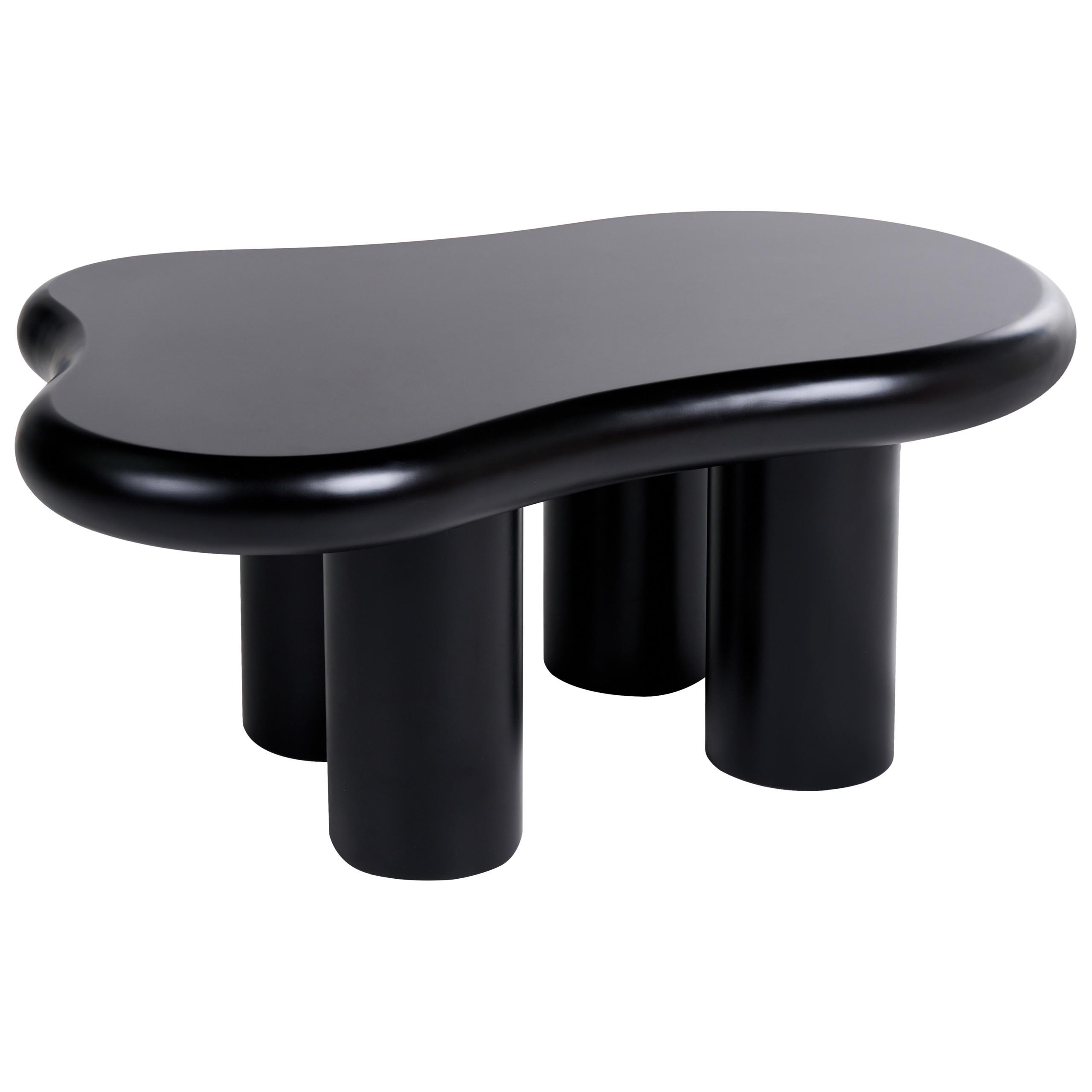 COUCHTISCH Schwarz Ondle - Schwarz, Holzwerkstoff (70/100/40cm) - Beliani