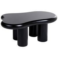 COUCHTISCH Schwarz Ondle - Schwarz, Holzwerkstoff (70/100/40cm) - Beliani