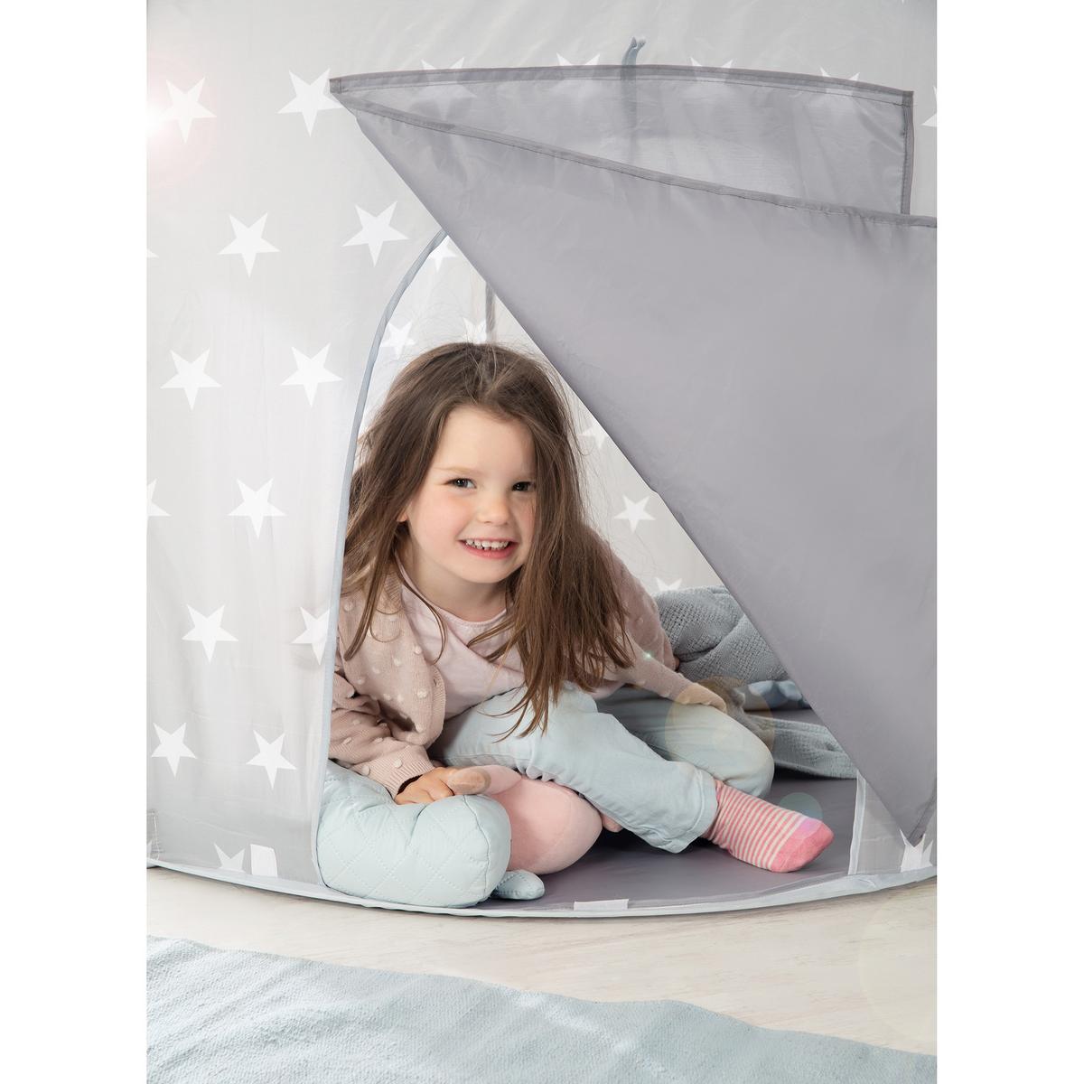 SPIELZELT Ritterburg Sterne - Beige, Textil (105/105cm) - Roba