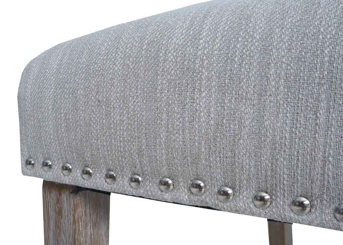 ESSZIMMERSTUHL O66B Hellgrau - Hellgrau, Textil (45/104/60cm) - MCW