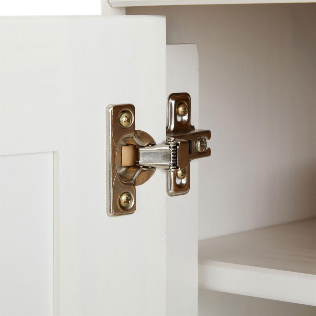 KOMMODE BOLTON weiß/braun - Weiß/Braun, Holz (91/88/40cm) - IDIMEX