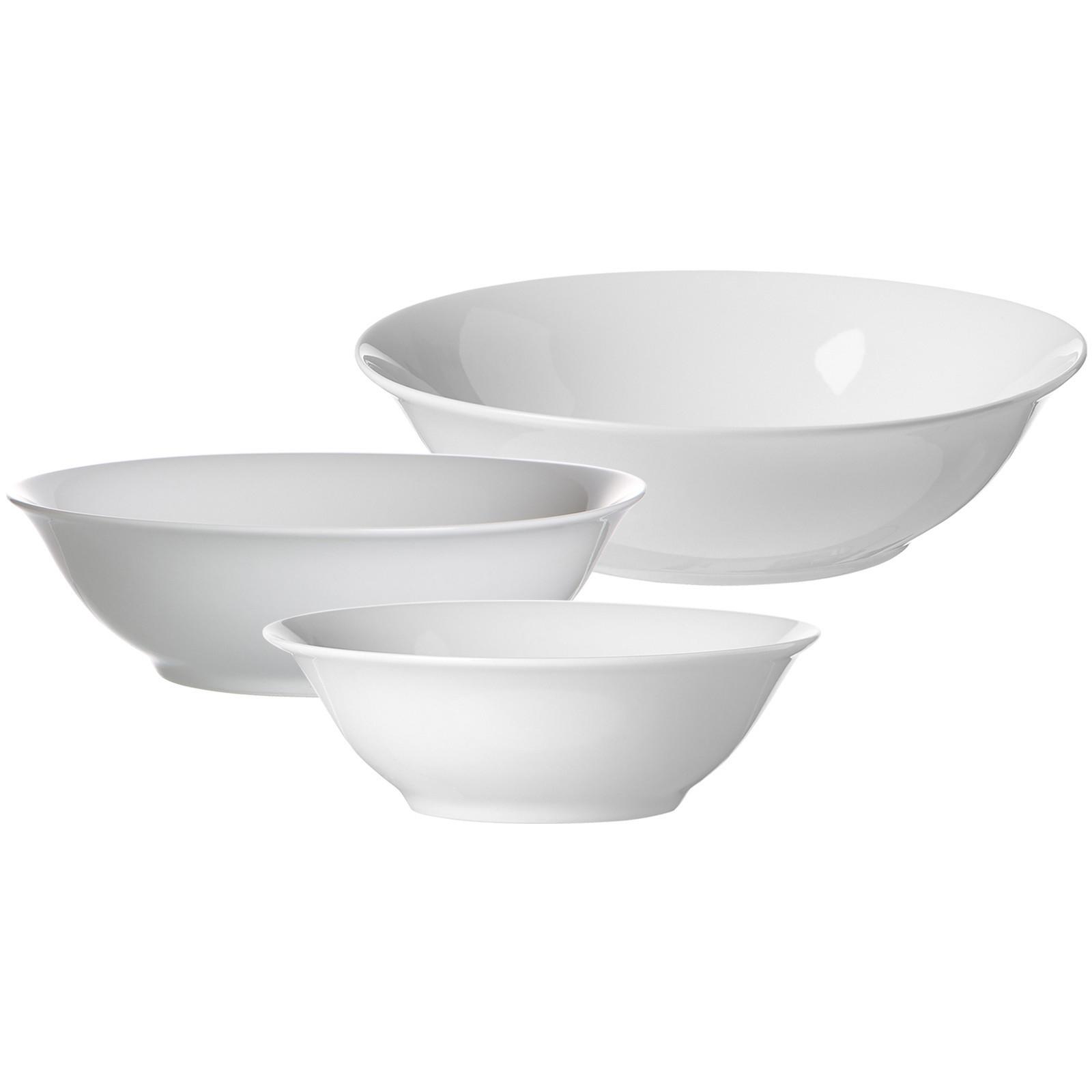 SERVIERSCHALEN-SET Bianco weiß - Weiß, Keramik (2/2/2cm) - Ritzenhoff Breker