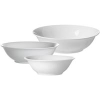 SERVIERSCHALEN-SET Bianco weiß - Weiß, Keramik (2/2/2cm) - Ritzenhoff Breker
