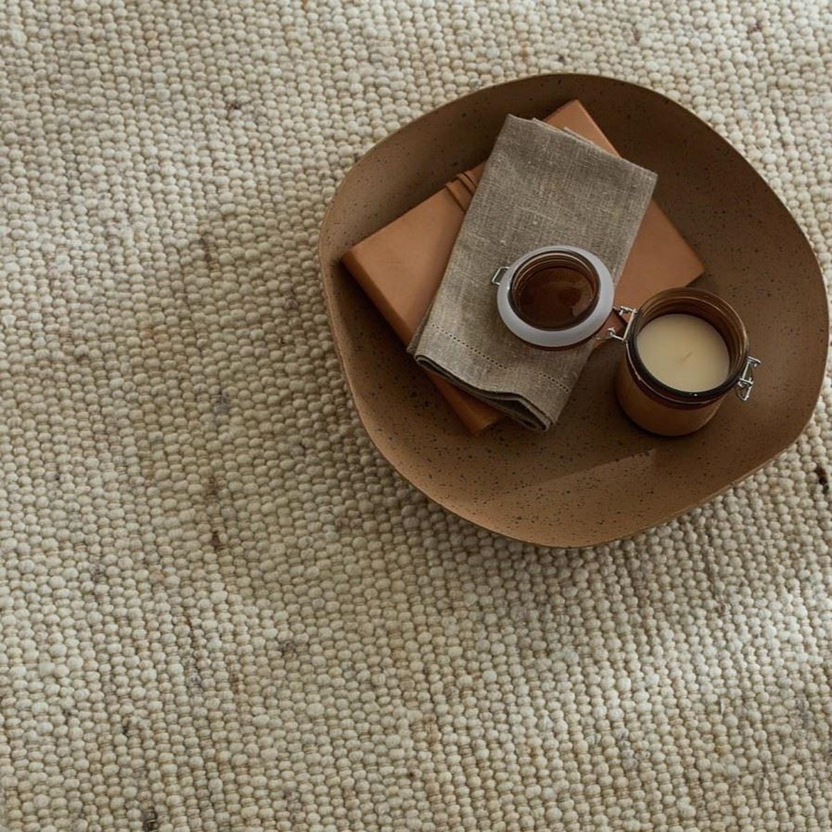 HANDWEBTEPPICH Anden 140x200 cm - Naturfarben, Textil (140/200cm) - Rug and Roll