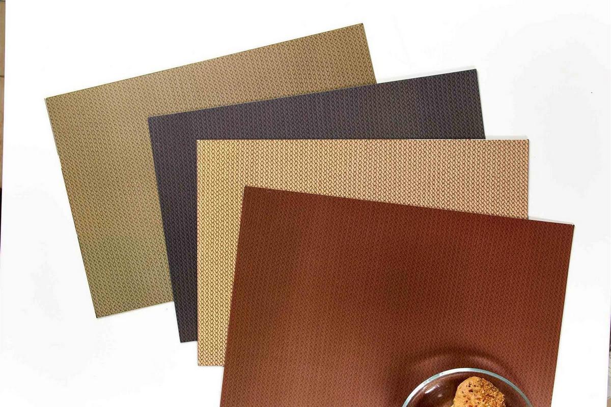 TISCHSETS Lido anthrazit 43 x 30 cm 12er Set - Anthrazit, Kunststoff (43/30/0.1cm) - Ritzenhoff Breker