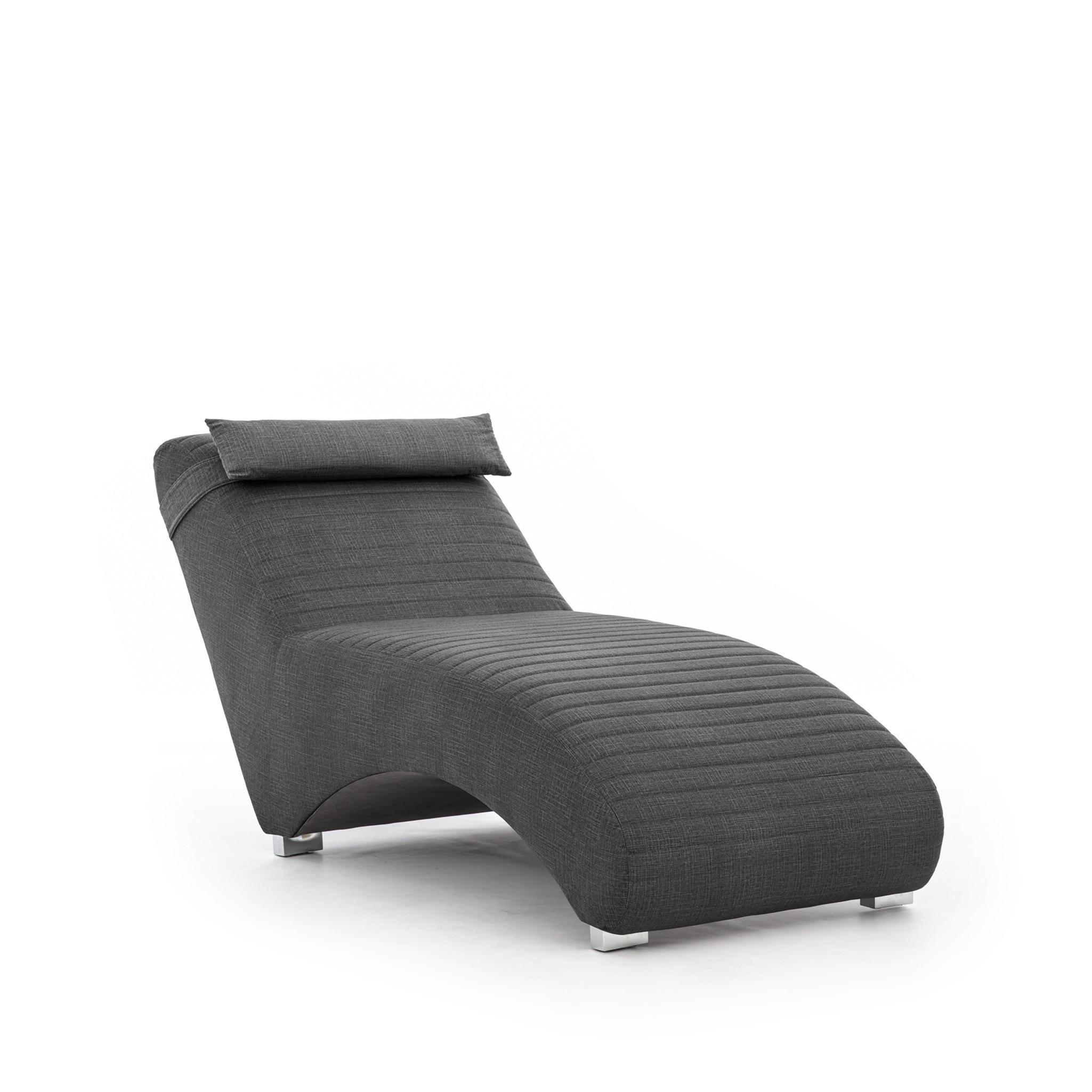 RELAXLIEGE Abramo In Lisbon - Schwarz, Holzwerkstoff/Textil (73/80/170cm) - Fun Möbel