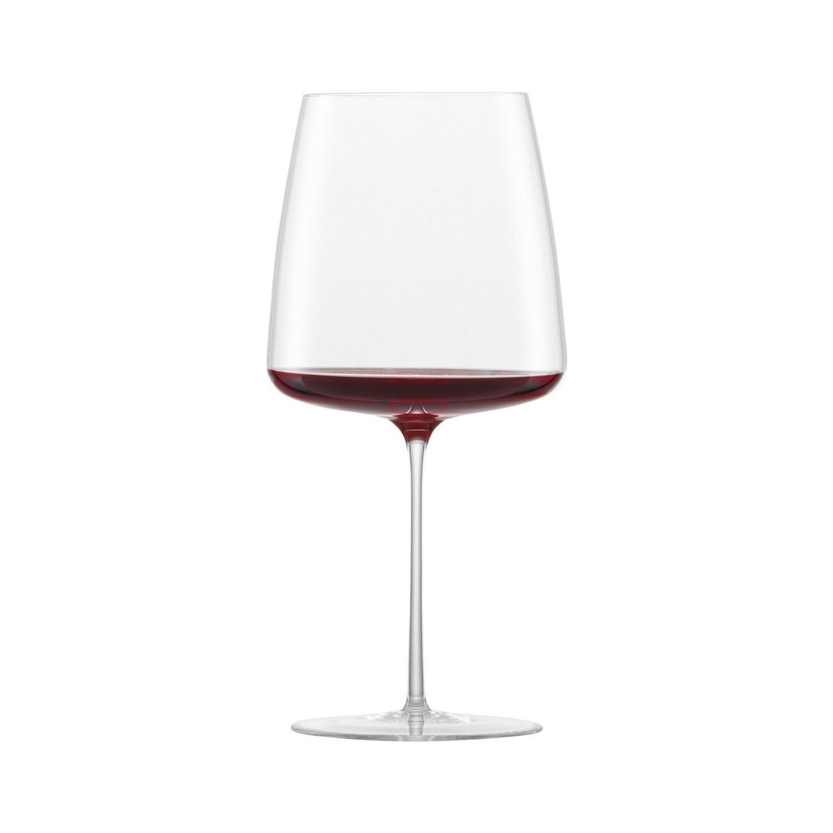 ROTWEINGLÄSER SAMTIG & ÜPPIG Simplify transparent 740 ml 2er Set - Transparent, Glas (0.74L) - Zwiesel Glas