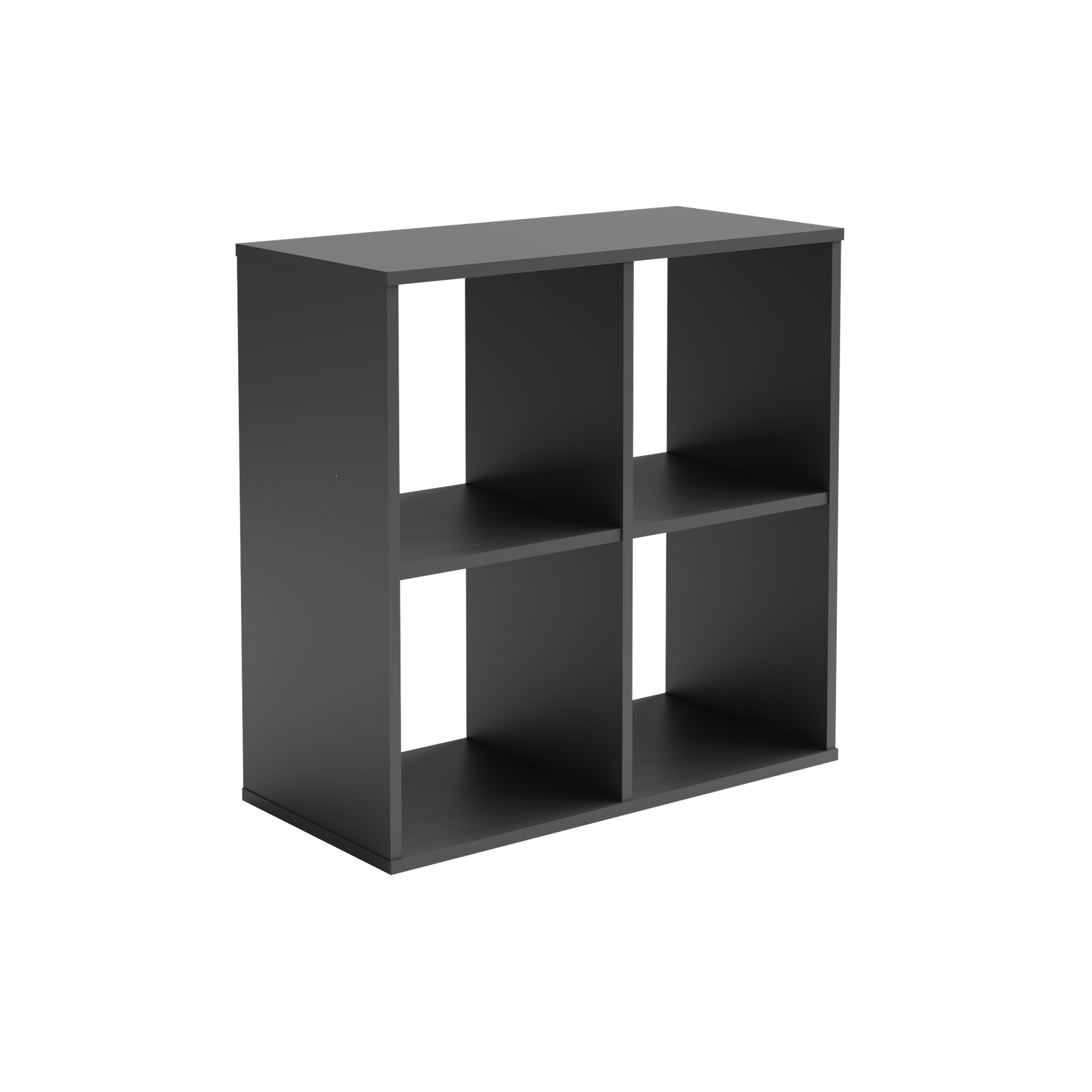 BÜCHERREGAL Loni - Grau, Holzwerkstoff (80/80/38cm) - RAUMHIRSCH FURNITURE