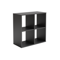 BÜCHERREGAL Loni - Grau, Holzwerkstoff (80/80/38cm) - RAUMHIRSCH FURNITURE