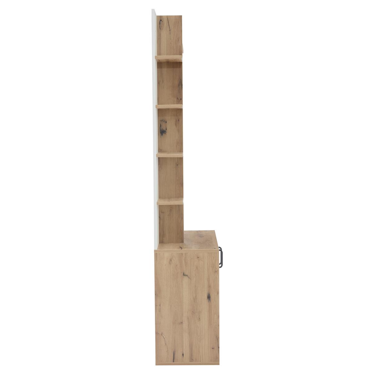 COAT TREE Flur Ausstattung mit Kleiderhaken - Buchefarben, Holzwerkstoff (75/180/33cm) - Urban Meuble