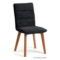 ESSZIMMERSTUHL (8er-Set) Darija 47x92x60 Eiche geölt/Anthrazit - Eichefarben/Anthrazit, Kunststoff (60/92/47cm) - 58aufmkessel