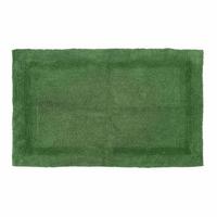 BADEMATTE 70/120 cm, 100% Baumwolle, wendbar - Smaragdgrün, Textil (70/120cm) - Homescapes