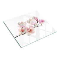 GLASPLATTE 60x52 cm Magnolie - Pink, Glas (60/0.4/52cm) - TULUP